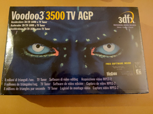 3dfx voodoo3 3500 agp 16mb - 3dfx,