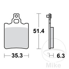 TRW Pastillas de freno estándar ALTN: 7370046