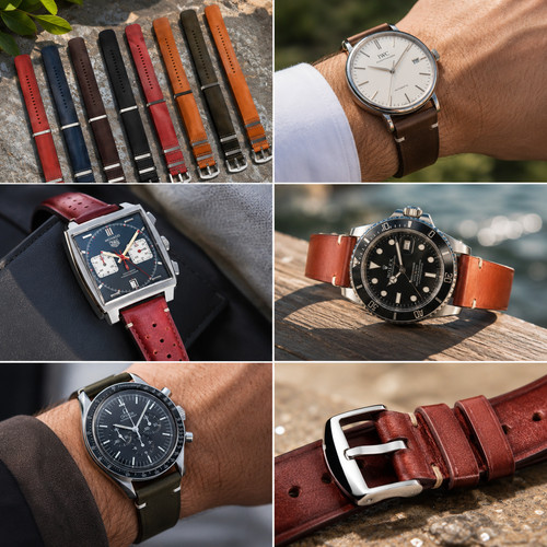 Cinturino orologio vera pelle