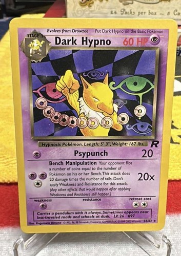 Dark hypno team rocket - hypno,