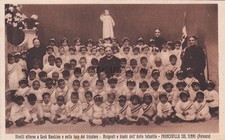 FRANCAVILLA SUL SINNI - Dirigenti e Bimbi dell'Asilo Infantile