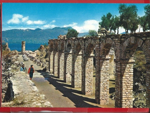 Cartolina italia sirmione - italia,