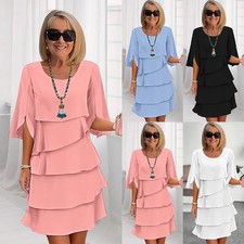Abito vestito donna a strati