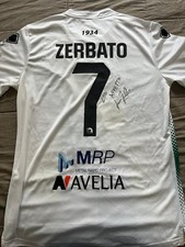 MAGLIA CALDIERO. #7 ZERBATO.  SERIE D. ANNO 2025/26. MATCH WORN, SIGNED