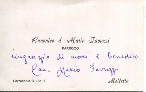 Canonico mario - d.,
