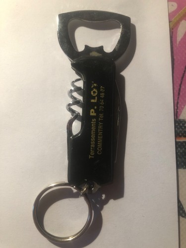 Porte clef decapsuleur - decapsuleur, tire