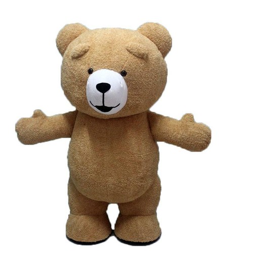 Mascotte orso ted - orso, costume