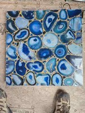 Consolle in Agata Blu Piano a