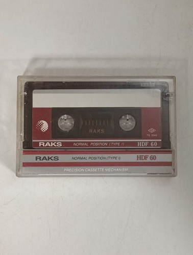 Raks hdf 1988 senza - 1988, scritte