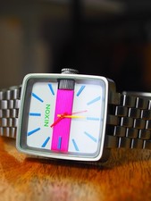 Orologio Nixon The Sultan SS Mismatch Un Rarissimo Design Mis-Match