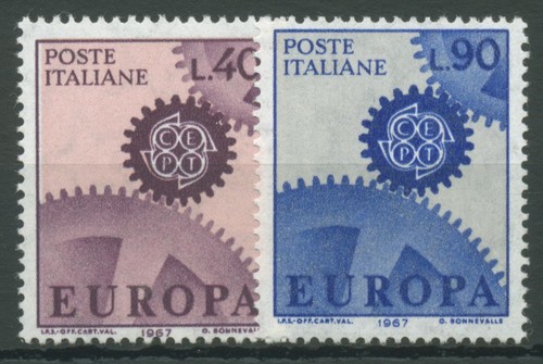 Italia 1967 europa - europa, cept