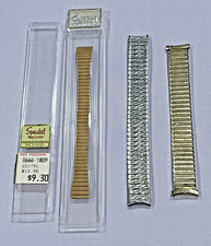 3 cinturini orologio vintage