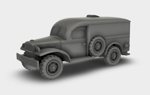 Dodge ambulanza carrozza - wc-54,