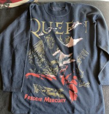 Queen Freddie Mercury Felpa Vintage Anni 90