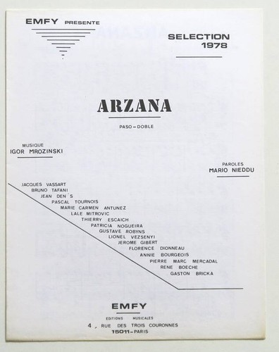 Partition sheet music