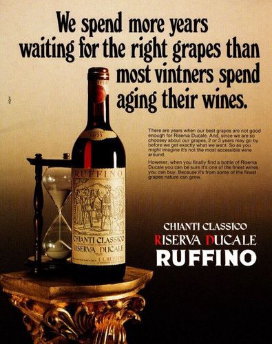 1986 ruffino chianti classico - 1986,
