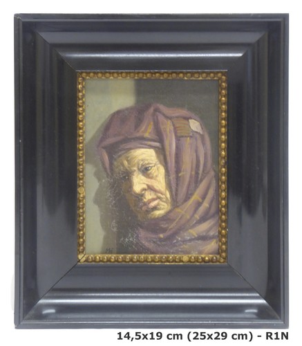 Quadro antico ritratto donna - antico,