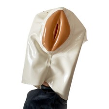 Maschera gomma con - gomma,