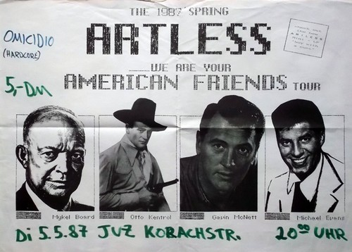 Artless 1987 in concert - in,