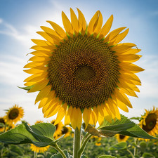 Girasole American Giant – 30 semi – Gigante fino a 4 m, crescita rapida, rustico