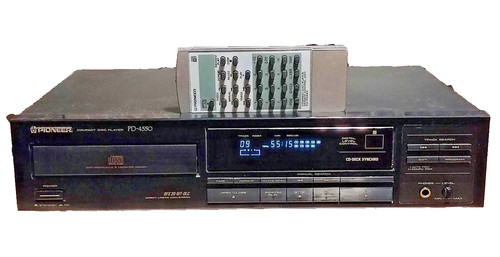Pioneer pd4550 cdplayer - pioneer,