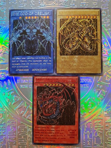 Card holo 3 egyptian - card,