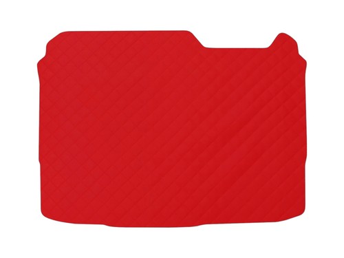 Rosso ecopelle trapuntata - rosso,