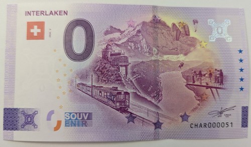 Billet euro schein souvenir - schein,