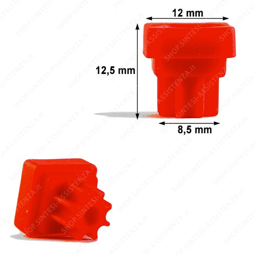 Gommino rosso per - , griglia