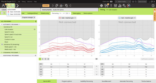 Phonak target ultima - target, 11.2