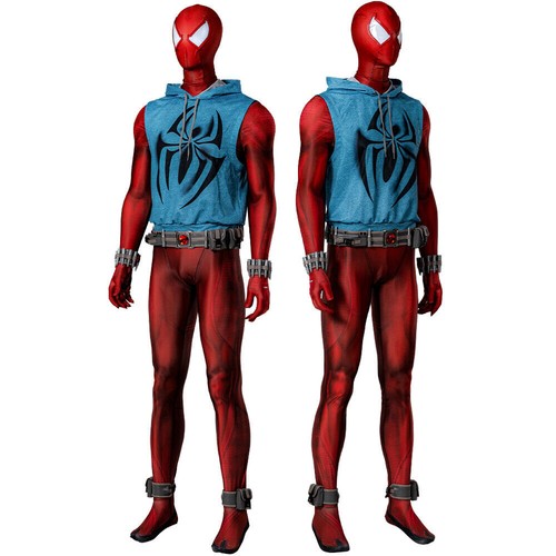 Scarlet spider man cosplay - spider-man,