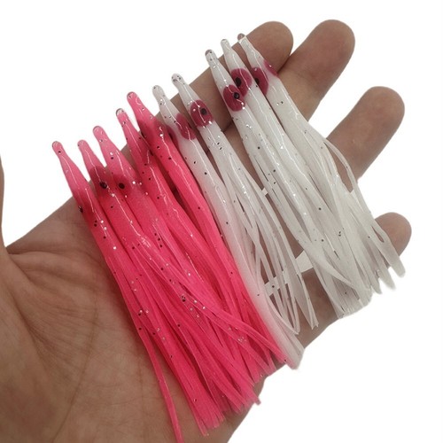 Esca pesca gomma 10pz - da,