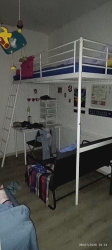 Letti soppalco svarta ikea - 2,