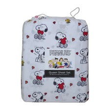 Set lenzuola queen Peanuts