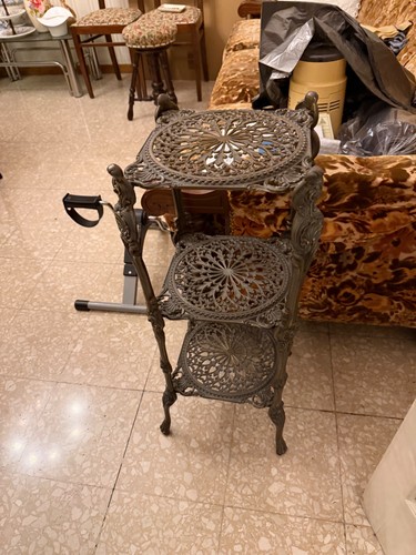 Trespolo portavaso fusione - portavaso, in