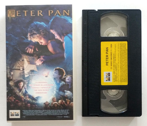 Vhs peter pan film fantasy - peter,