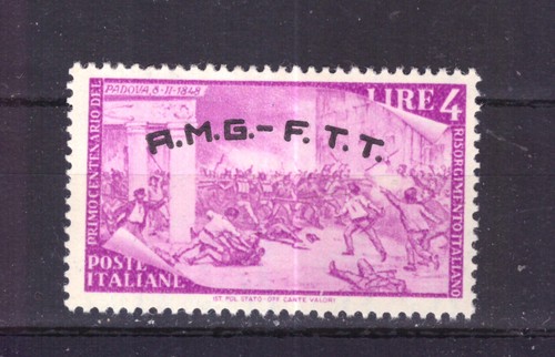 Stamps trieste zone 1948 - a,