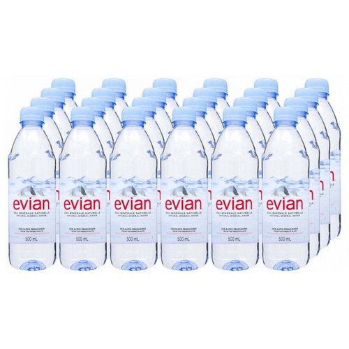 Acqua evian naturale - naturale, 24