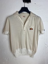 ELLESSE Polo Tennis a righe Vintage Uomo - Tg.46