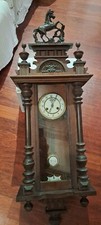 OROLOGIO A PENDOLO DRGM TEDESCO IN LEGNO DA PARETE