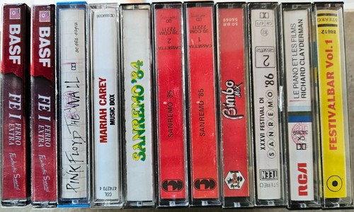 Lotto musicassette originali - lotto,