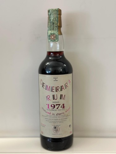 Demerara rum 1974 moon - rum,