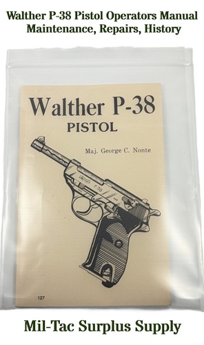 Walther manuale operatore - p-38,