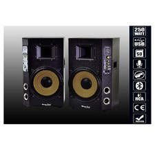 COPPIA CASSE AUDIO USB