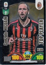 PANINI CALCIATORI ADRENALYN XL 2018 2019 TOP PLAYER PLUS 520 HIGUAIN -BUONA