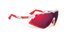 Occhiali Rudy Project DEFENDER White Gloss Lens Multilaser Red