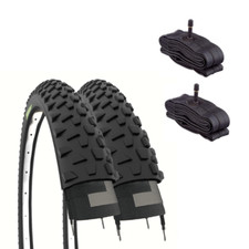  2 COPERTONI MTB 26 X 2.10 + CAMERE AMERICA PNEUMATICI MTB X MOUNTAIN BIKE 26