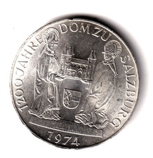 AUSTRIA 50 Schilling plata