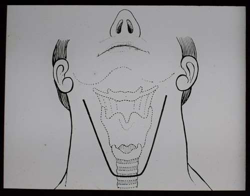 Vintage magic lantern slide - vintage,