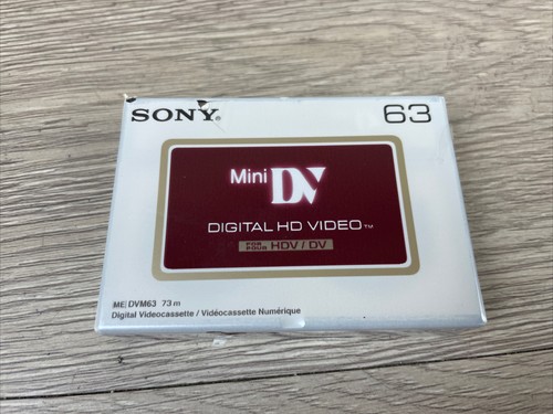 Sony dvm63hd videocassetta - sony,